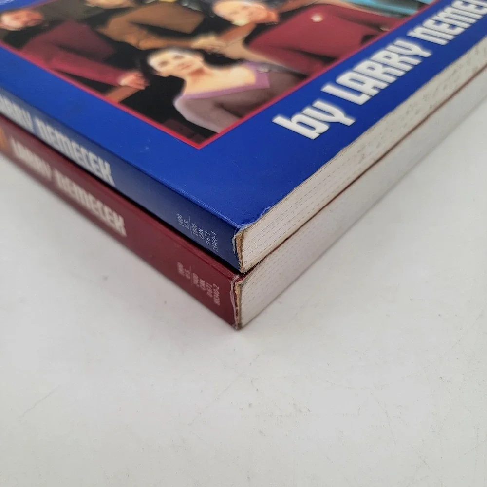 Larry Nemecek Star Trek The Next Generation Companion Paperback Set‎